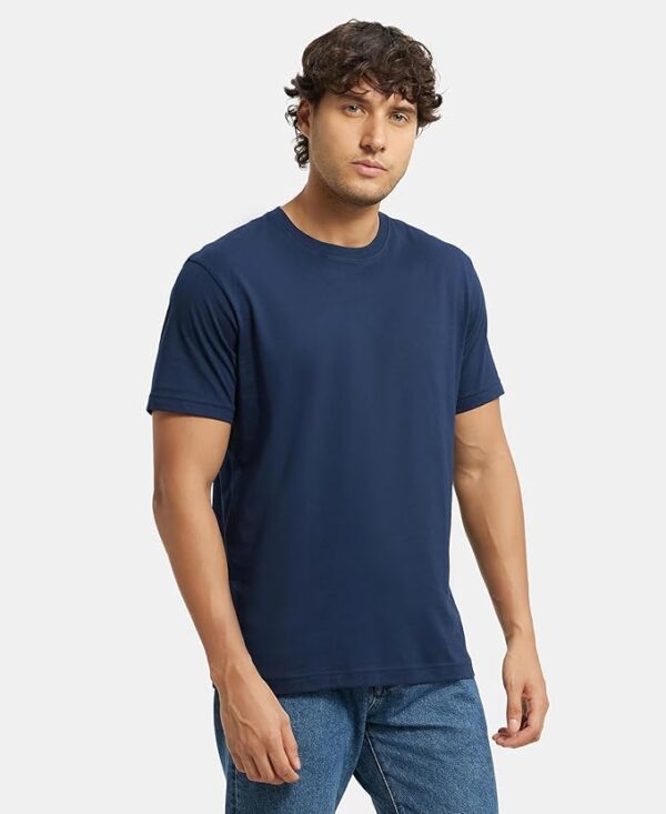 Mens T-shirt Solid - Image 3