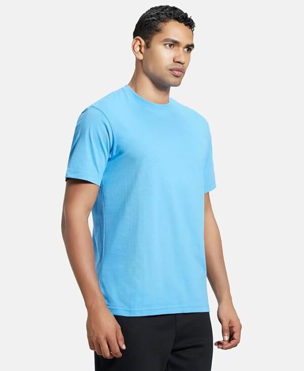 Mens T-shirt Solid - Image 5