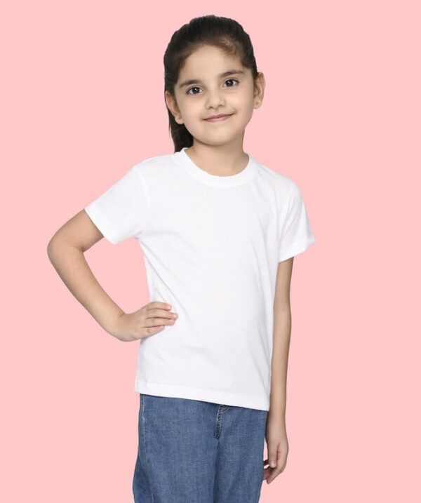 Girls T-shirt Solid - Image 3